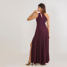 Load image into Gallery viewer, One Shoulder Cut-Out Evening Gown