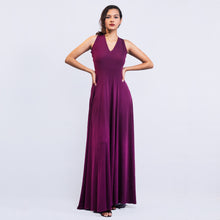 Load image into Gallery viewer, Double Criss Cross Back Evening Gown