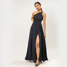 Load image into Gallery viewer, One Shoulder Cut-Out Evening Gown