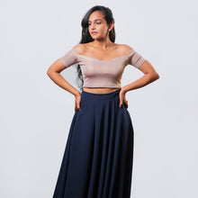 Load image into Gallery viewer, Flared Front Pleat Skirt
