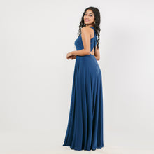Load image into Gallery viewer, Double Criss Cross Back Evening Gown