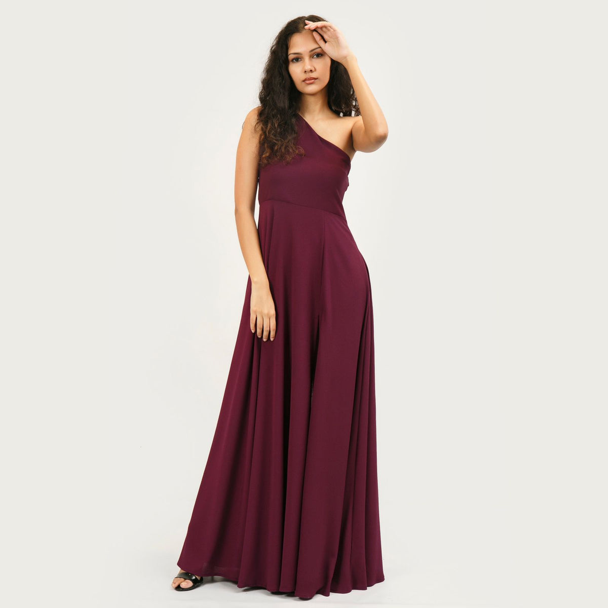 One Shoulder Evening Gown – 1.O.A.K