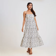Load image into Gallery viewer, Tie Back Cotton Summer Dress
