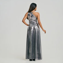 Load image into Gallery viewer, One Shoulder Cut-Out Evening Gown
