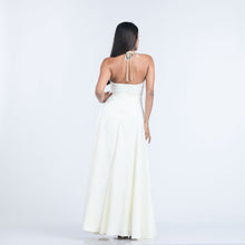 Load image into Gallery viewer, Halter Tie Evening Gown
