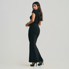 Load image into Gallery viewer, Front Cut-Out Fishtail Evening Gown
