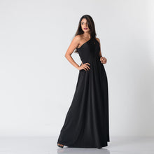 Load image into Gallery viewer, One Shoulder Cut-Out Evening Gown
