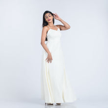 Load image into Gallery viewer, Halter Tie Evening Gown
