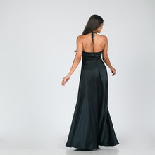 Load image into Gallery viewer, Halter Tie Evening Gown
