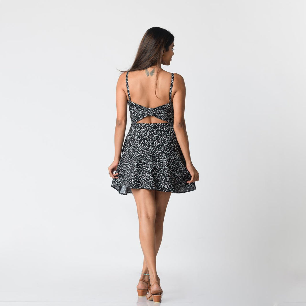 Bow Back Skater Dress