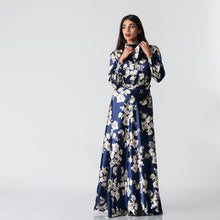 Load image into Gallery viewer, Side Neck Tie Top &amp; Flared Skirt Set
