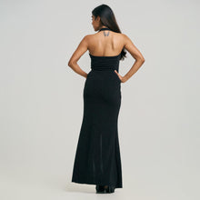 Load image into Gallery viewer, Halter Fishtail Evening Gown
