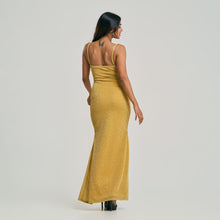 Load image into Gallery viewer, V Neck Fishtail Evening Gown
