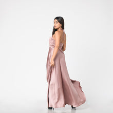 Load image into Gallery viewer, Halter Tie Evening Gown
