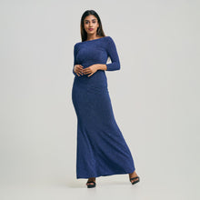 Load image into Gallery viewer, Boat Neck Fishtail Evening Gown
