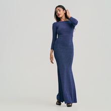 Load image into Gallery viewer, Boat Neck Fishtail Evening Gown
