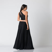 Load image into Gallery viewer, One Shoulder Cut-Out Evening Gown
