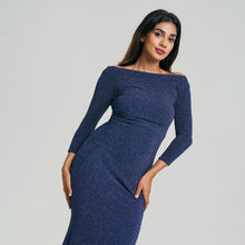 Load image into Gallery viewer, Boat Neck Fishtail Evening Gown

