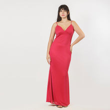 Load image into Gallery viewer, V Neck Fishtail Evening Gown
