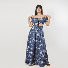 Load image into Gallery viewer, Off Shoulder Tie Front Maxi
