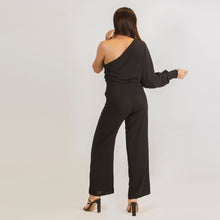 Load image into Gallery viewer, One Sleeve Dressy Jumpsuit
