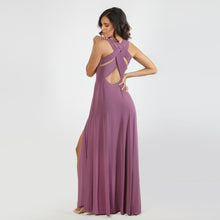 Load image into Gallery viewer, Double Criss Cross Back Evening Gown
