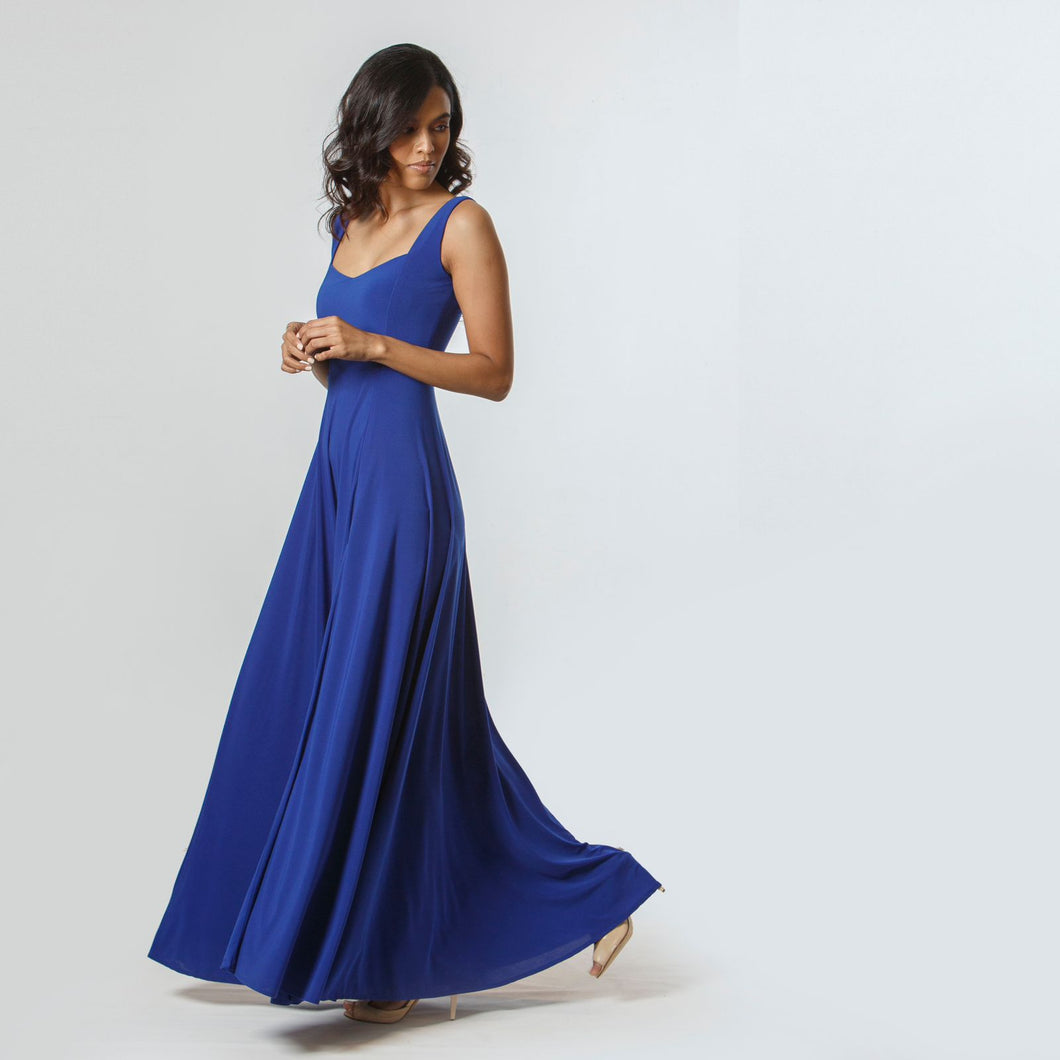 Sweetheart Neck Evening Gown