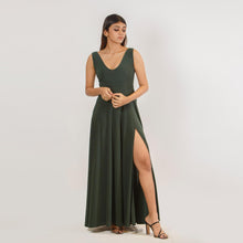 Load image into Gallery viewer, Criss Cross Back Evening Gown
