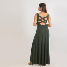 Load image into Gallery viewer, Criss Cross Back Evening Gown
