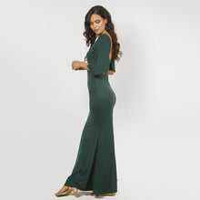Load image into Gallery viewer, Butterfly Sleeve Evening Gown Sparkle
