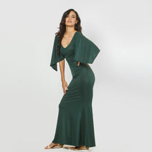 Load image into Gallery viewer, Butterfly Sleeve Evening Gown Sparkle
