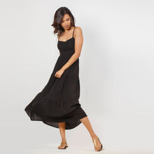 Load image into Gallery viewer, Tie Back Cotton Summer Dress
