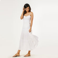 Load image into Gallery viewer, Tie Back Cotton Summer Dress
