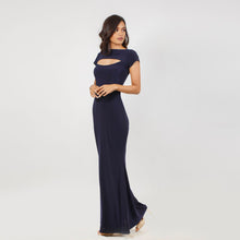 Load image into Gallery viewer, Front Cut-Out Fishtail Evening Gown
