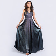 Load image into Gallery viewer, Cross Back Evening Gown
