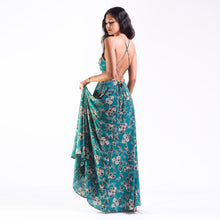 Load image into Gallery viewer, Floral Tie Back Summer Maxi
