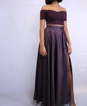 Load image into Gallery viewer, Flared Front Pleat Skirt
