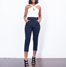 Load image into Gallery viewer, High Waisted Thick Hem Pants
