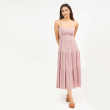 Load image into Gallery viewer, Tie Back Cotton Summer Dress
