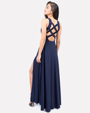 Load image into Gallery viewer, Criss Cross Back Evening Gown
