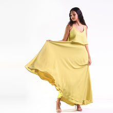 Load image into Gallery viewer, Frill Open Back Evening Gown
