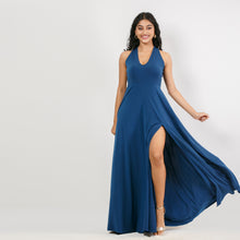 Load image into Gallery viewer, Double Criss Cross Back Evening Gown
