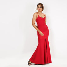 Load image into Gallery viewer, Spanish Style Frill Bottom Evening Gown

