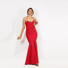 Load image into Gallery viewer, Spanish Style Frill Bottom Evening Gown
