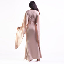 Load image into Gallery viewer, Cape Sleeved Kaftan Evening Gown
