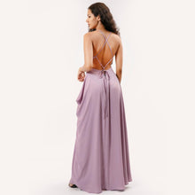 Load image into Gallery viewer, Criss Cross Open Back Evening Gown
