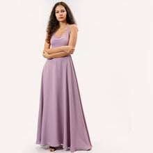 Load image into Gallery viewer, Criss Cross Open Back Evening Gown
