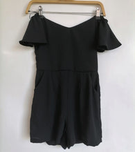 Load image into Gallery viewer, Off Shoulder Frill Sleeve Romper
