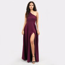 Load image into Gallery viewer, One Shoulder Evening Gown
