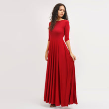 Load image into Gallery viewer, Boat Neck Evening Gown
